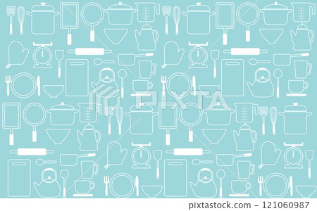 Kitchen item background B04 Light blue Kitchen item background B04 Light blue 121060987