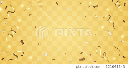 五彩紙屑向量設計背景 121061643