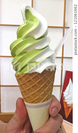 Matcha soft serve mix Matcha soft serve mix 121061662