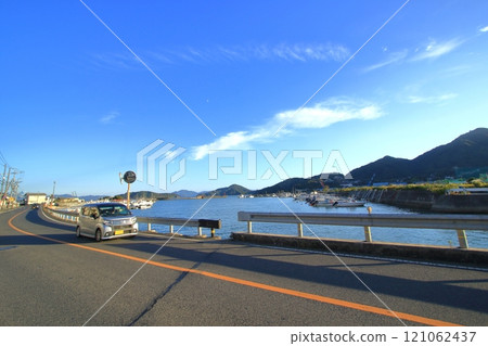 沿著海岸奔跑的波紋凱多 121062437