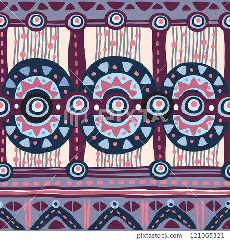 Seamless pattern tribal texture, ethnic background Seamless pattern tribal texture, ethnic background 121065321