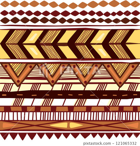 Seamless pattern tribal texture, ethnic background Seamless pattern tribal texture, ethnic background 121065332