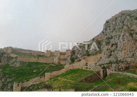 Acrocorinth in Greece 121066043