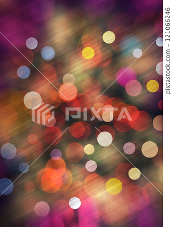 Bokeh background perfect for Holidays, Christmas, New Year, Festive and various desing works 121066246
