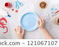 Paper cup of cacao kids paper craft ideas for kindergarten Christmas time 121067107