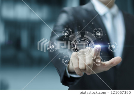 The concept of virtual payments. The concept of virtual payments. 121067390