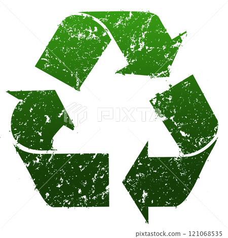 Green Recycle sign Green Recycle sign 121068535
