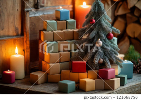 A paper boxes advent calendar A paper boxes advent calendar 121068756