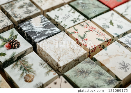 A paper boxes advent calendar 121069175