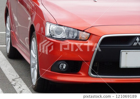 Car image: Mitsubishi Galant Fortis Sportback front mask 121069189