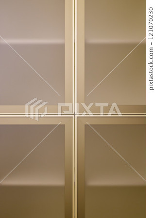 This minimalist storage cabinet features frosted glass, blending functionality and style This minimalist storage cabinet features frosted glass, blending functionality and style 121070230