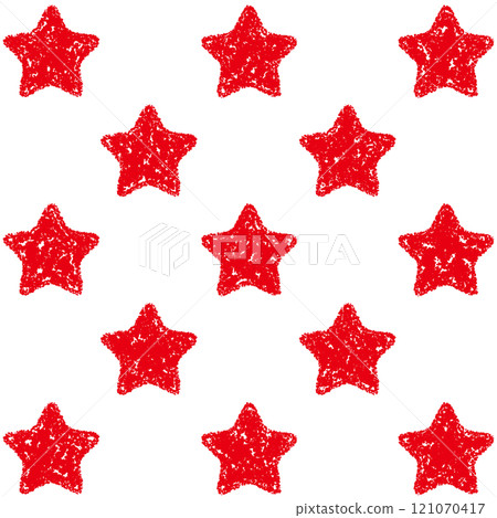 蠟筆素材星星圖案背景 121070417
