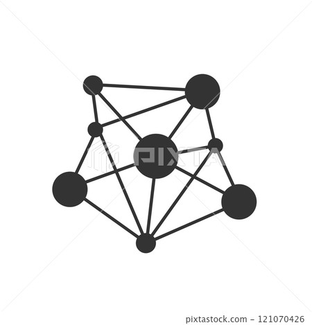 網路/SNS 向量圖示(剪影/黑白) 網路/SNS 向量圖示(剪影/黑白) 121070426