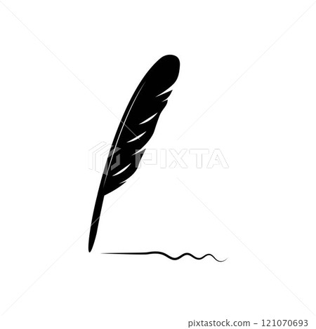 Feather pen Feather pen 121070693