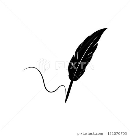 Feather pen 121070703