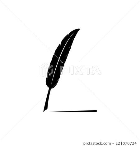 Feather pen 121070724