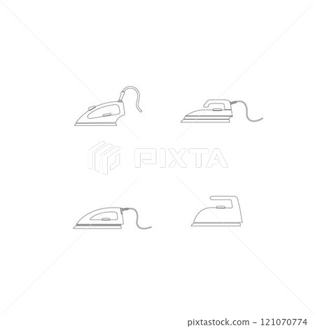 iron logo iron logo 121070774