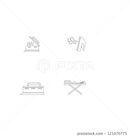 iron logo iron logo 121070775