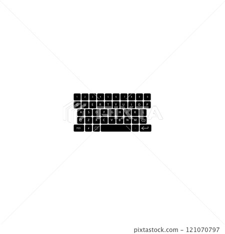 keyboard logo 121070797