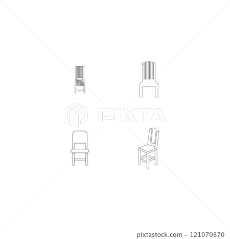 chair logo 121070870