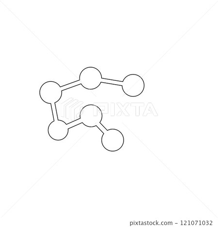 molecule logo molecule logo 121071032