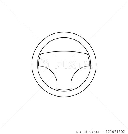 steering wheel logo 121071202