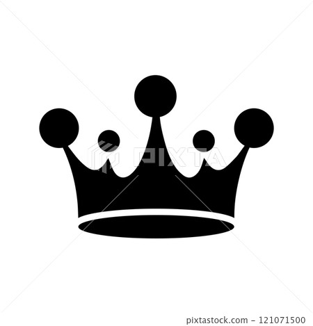 Crown logo design template isolated Crown logo design template isolated 121071500