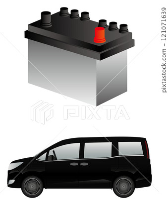 Battery and car 121071639
