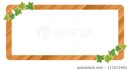 Illustration of wooden sign 121072492