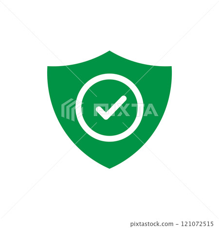 Secure icon logo design template isolated Secure icon logo design template isolated 121072515