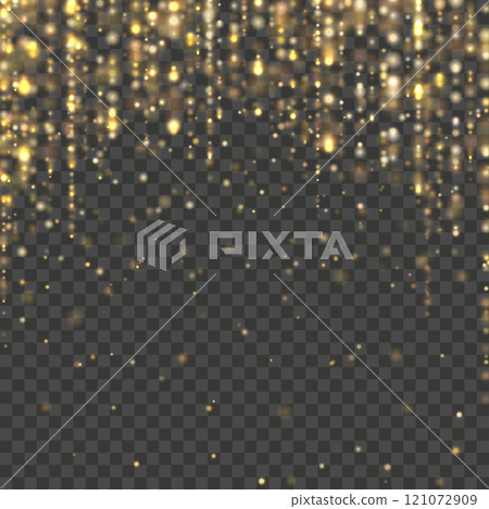 Sparkles New Year Christmas Celebration Vector 121072909