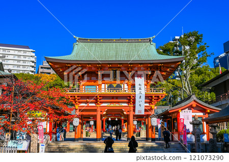 日本神戶三宮生田神社塔門 121073290