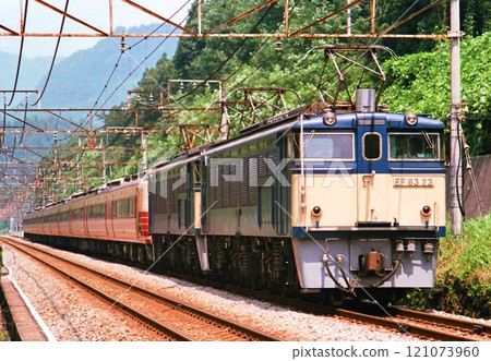 The Asama Express descending the Usui Pass The Asama Express descending the Usui Pass 121073960