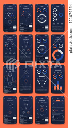Vector graphics infographics with mobile phone. Template for creating mobile applications, workflow layout, diagram, banner, web design, business reports Vector graphics infographics with mobile phone. Template for creating mobile applications, workflow layout, diagram, banner, web design, business reports 121074364