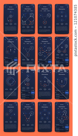 Vector graphics infographics with mobile phone. Template for creating mobile applications, workflow layout, diagram, banner, web design, business reports Vector graphics infographics with mobile phone. Template for creating mobile applications, workflow layout, diagram, banner, web design, business reports 121074385