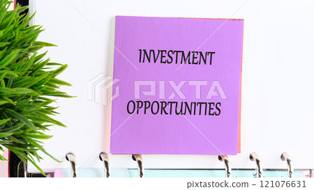 Exploring investment opportunities with a focus on financial growth strategies and market trends 121076631