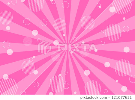 Background material: Pop radial background Background material: Pop radial background 121077631