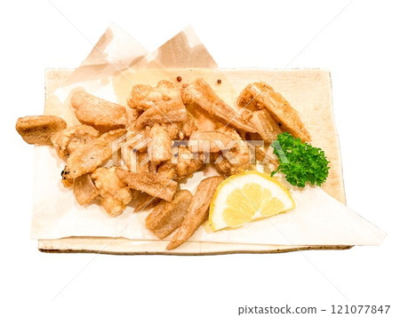 Fried cartilage Izakaya menu 121077847