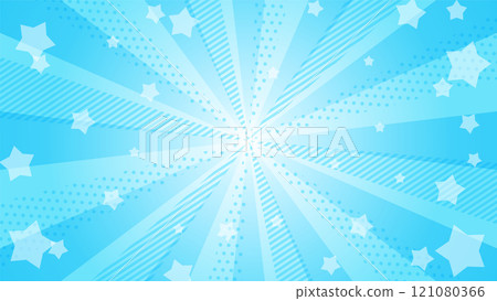 淺藍色輻射背景圖，流行歌手突然出現 121080366