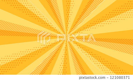 流行橙色輻射背景圖 121080371