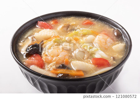 Hot and sour soup udon Hot and sour soup udon 121080572