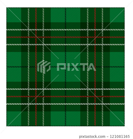 Seamless twill tartan check pattern, checkered pattern illustration background, green graphic material Seamless twill tartan check pattern, checkered pattern illustration background, green graphic material 121081165