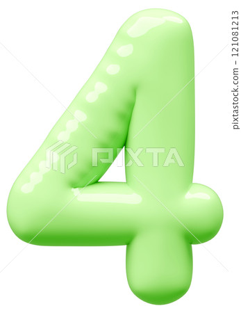 3D image_balloon_4_yellow-green 3D image_balloon_4_yellow-green 121081213