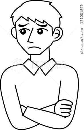 Men with arms crossed Men with arms crossed 121081226