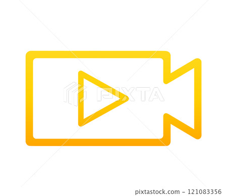 Yellow gradation | Video camera 121083356