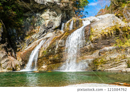 高知縣的隱密景點“阿梅加里瀑布” 121084762