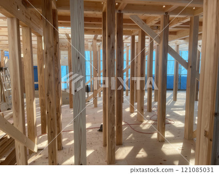 Construction of a House, Building a new house in Japan Construction of a House, Building a new house in Japan 121085031