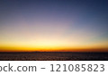Sunset over the sea 121085823