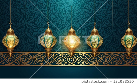 luxury background with traditional ornament 121088530