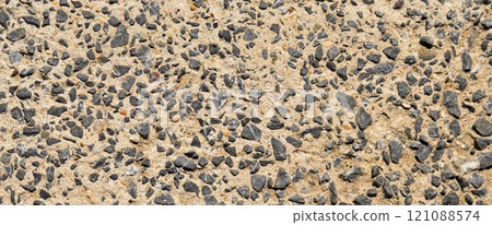 Grunge blue pebble concrete cement floor texture background Grunge blue pebble concrete cement floor texture background 121088574